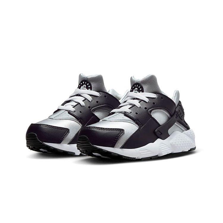 Nike Huarache Run Huarache Run Уоллес Винтаж Нескользящие Износостойкие Низкие Детские Беговые Кроссовки Серый Черный 704949-044