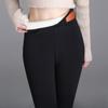 Winter Extra Thick Sherpa Leggings Plus Size Women Pants Fleece Lined Outdoor Wear High Waist Slimming Warm Thermal Pants Women