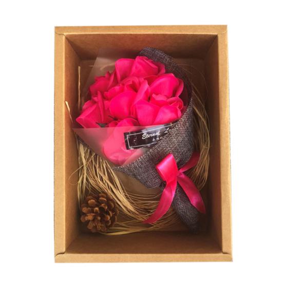 1 букет искусственных роз рука держит цветок фестиваль подарок партия декор