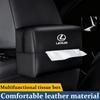 Для Lexus F SPORT ES RX NX LS UX LM LX GX LC RZ IS CT GS Аксессуары для хранения салфеток в салоне автомобиля Органайзер для туалетной бумаги