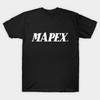 Мужская черная футболка с принтом Mapex Печать на трансферной бумаге без вырезания Хлопковая футболка
