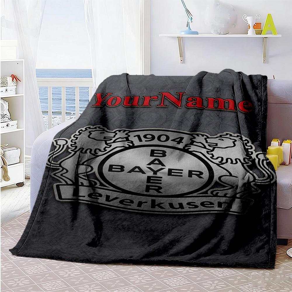 Rb Leipzig Customize Your Name Blanket Lightweight Customizable Blanket Ultrasoft Throw For Sofa Bed Office Chair Chair Four Seasons Multipurpose