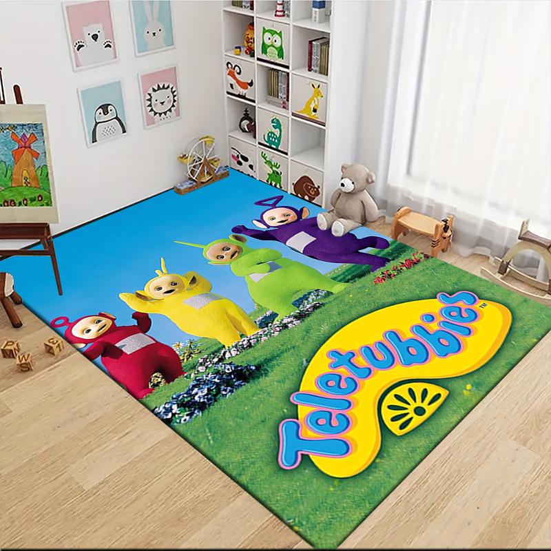 1Pc Rainbow Friends Parade Carpet Rug Customizable Soft Washable Antislip Home Living Room Sofa Mats Personalized Rug 0917103