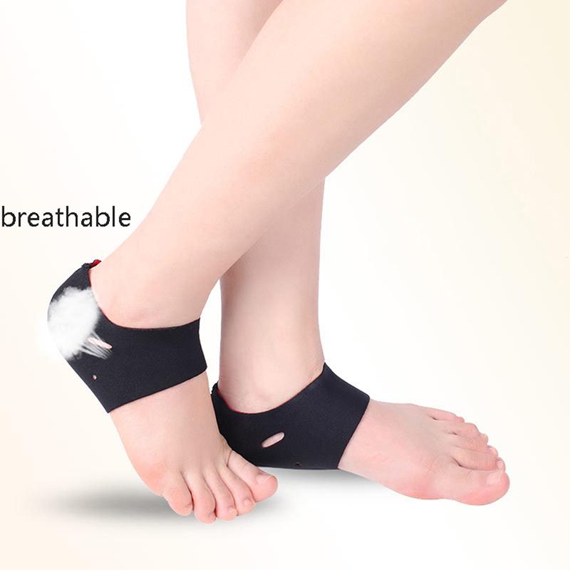 2Pcs Plantar Fasciitis Therapy Wrap Foot Heel Pain Relief Protect Insole