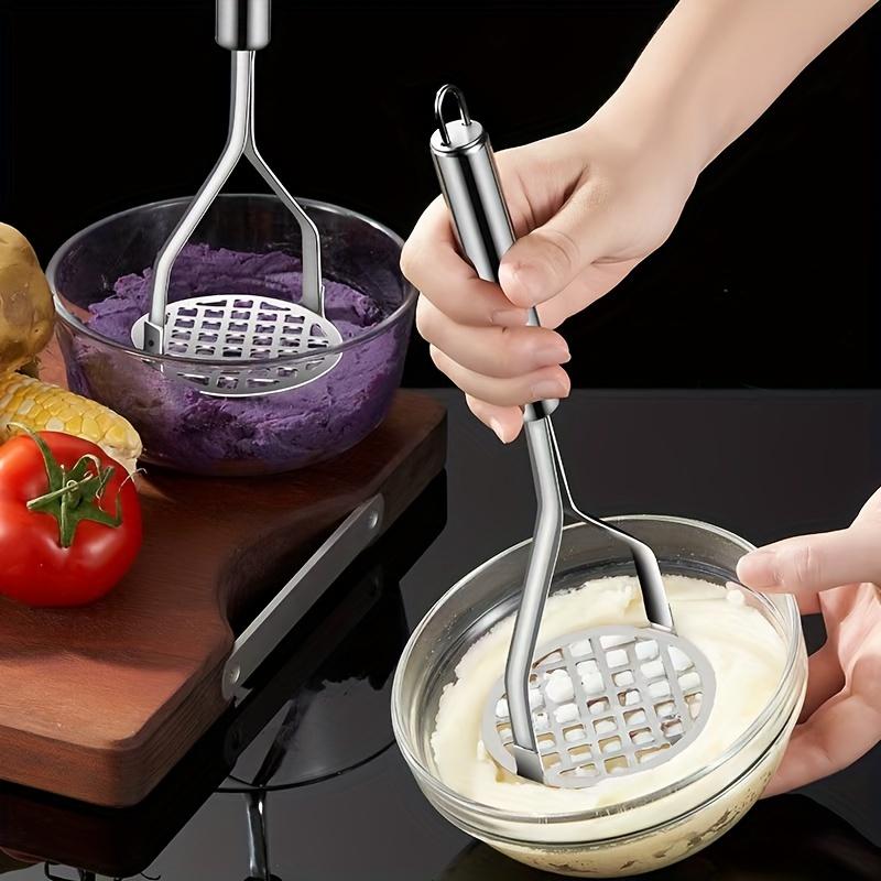 1pc Potato Masher, Heavy-Duty Kitchen Tool