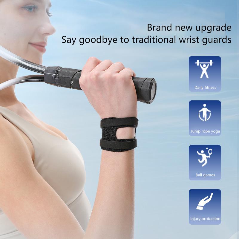 Регулируемый поддерживающий бандаж на запястье Тонкий спортивный бандаж для запястья для йоги Разрыв TFCC Травмы треугольного фиброхряща Бандаж Фиксация локтевой кости