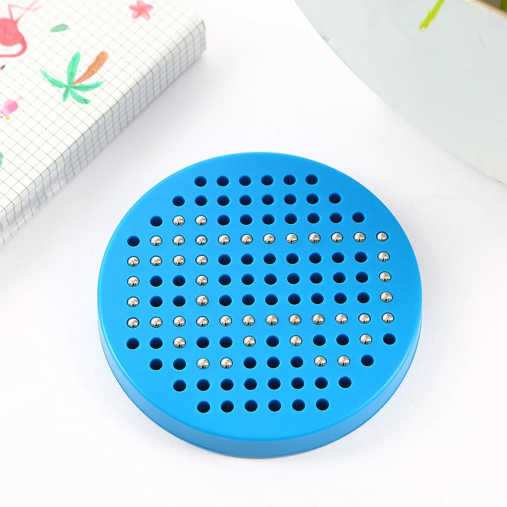 Магнитная доска для рисования с бусинами, стилусом, магнитом, планшетом, детские стираемые игрушки для письма, обучающая игрушка для рисования для детей