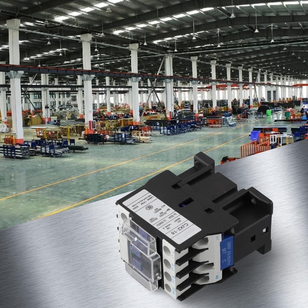 AC 240V Contactor AC Coil 32A (Ith) 3-Phase 1NO Motor Starter Relay CJX2 1810