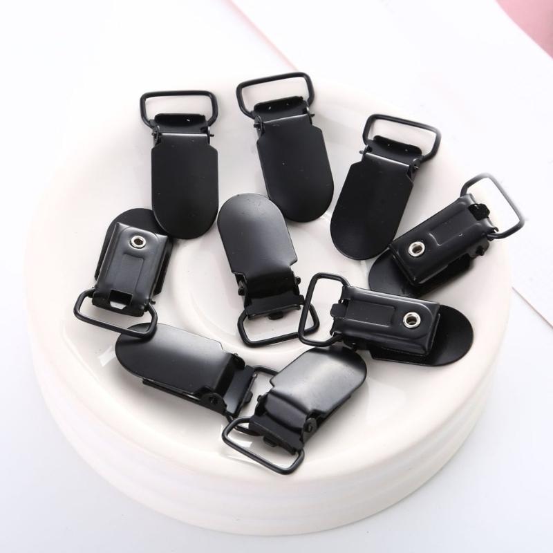 10 шт. Клипсы-подтяжки Пряжки-уточки для комбинезонов Металлические застежки для ремней Зажим для различных ремней Застежки для плечевых ремней