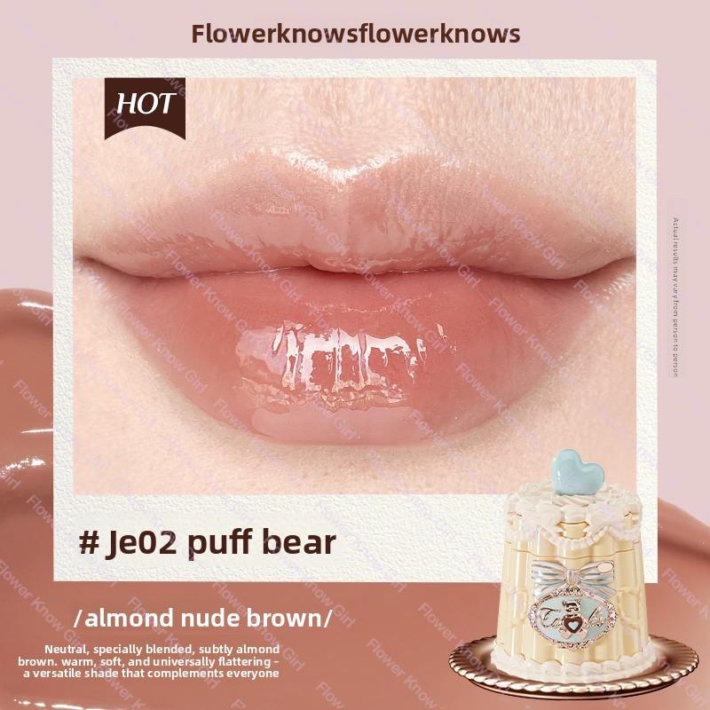 Серия «Сказки середины лета» от Flower Knows Зеркальный блеск для губ Увлажняющая и нелипкая помада