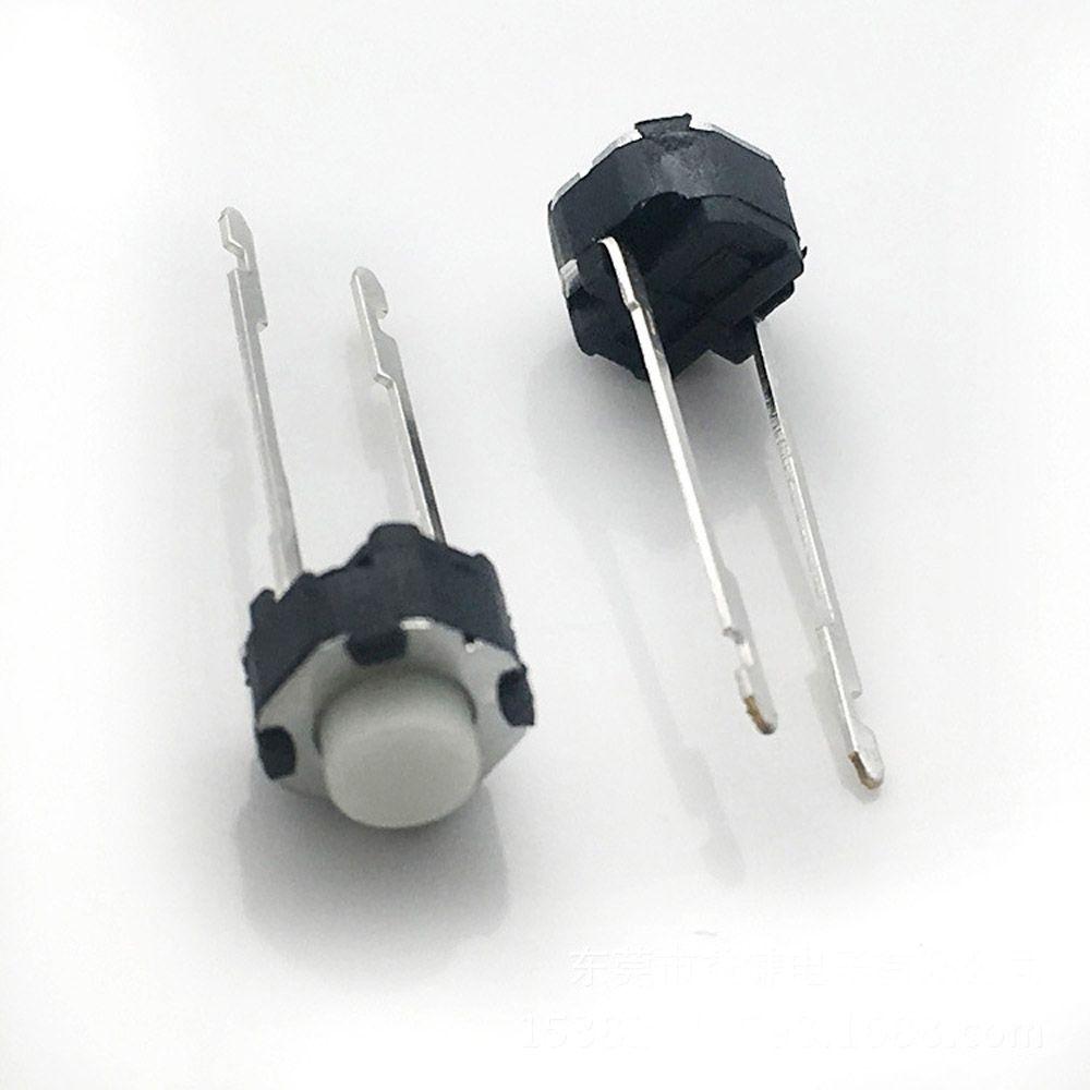 50PCS Professional Push Button Vertical Self-reset Tactile Micro Switch Tact Switch Power Switch