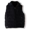 Hood Cotton Vest FU23H40 Black M Size [FIVES]