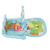 Baby Gym Kick Play Piano Mat Lullabies Lights Educational Baby Musical Fitness Game Pad Blue