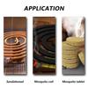 Hangable Hook Included Portable Incense Box Hanging Mosquito Repellent Tray  Indoor Home Use