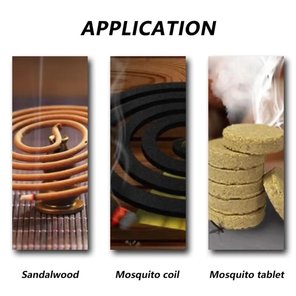 Hangable Hook Included Portable Incense Box Hanging Mosquito Repellent Tray  Indoor Home Use