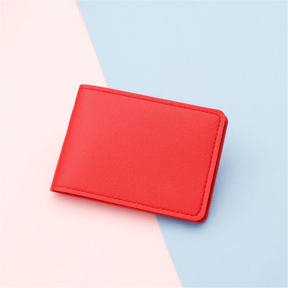 Driver's License Leather Case Card Bag Credit Card Holder Mini Purse Lady Wallet ID Card Holders