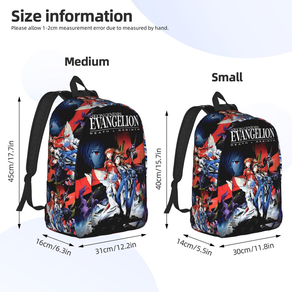 Модный Рюкзак Neon Genesis Evangelion EVA Mochilas Повседневный Туристический Большой Вместимости Rucksack