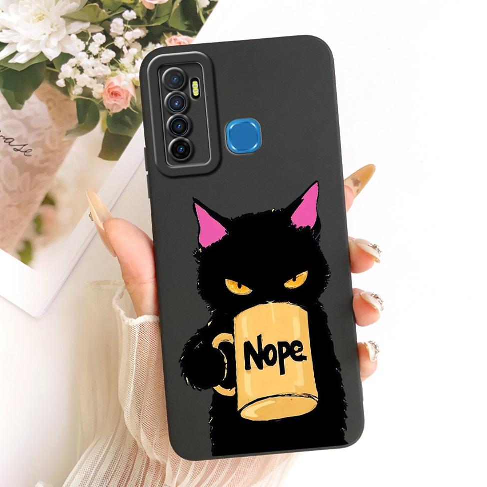 Чехол Для Infinix Hot 9 X655 X655C Чехол Для Телефона Для Infinix Hot 9 Pro X655F Обложка Модный Мультяшный Милый Смешной Расписной Силиконовый