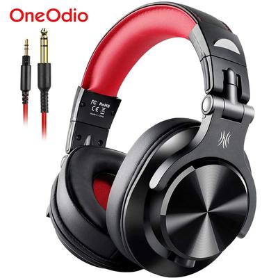 Oneodio A71 Новые проводные стереонакладные портативные наушники с микрофоном Студийные DJ-наушники Профессиональный монитор, гарнитура для записи и микширования