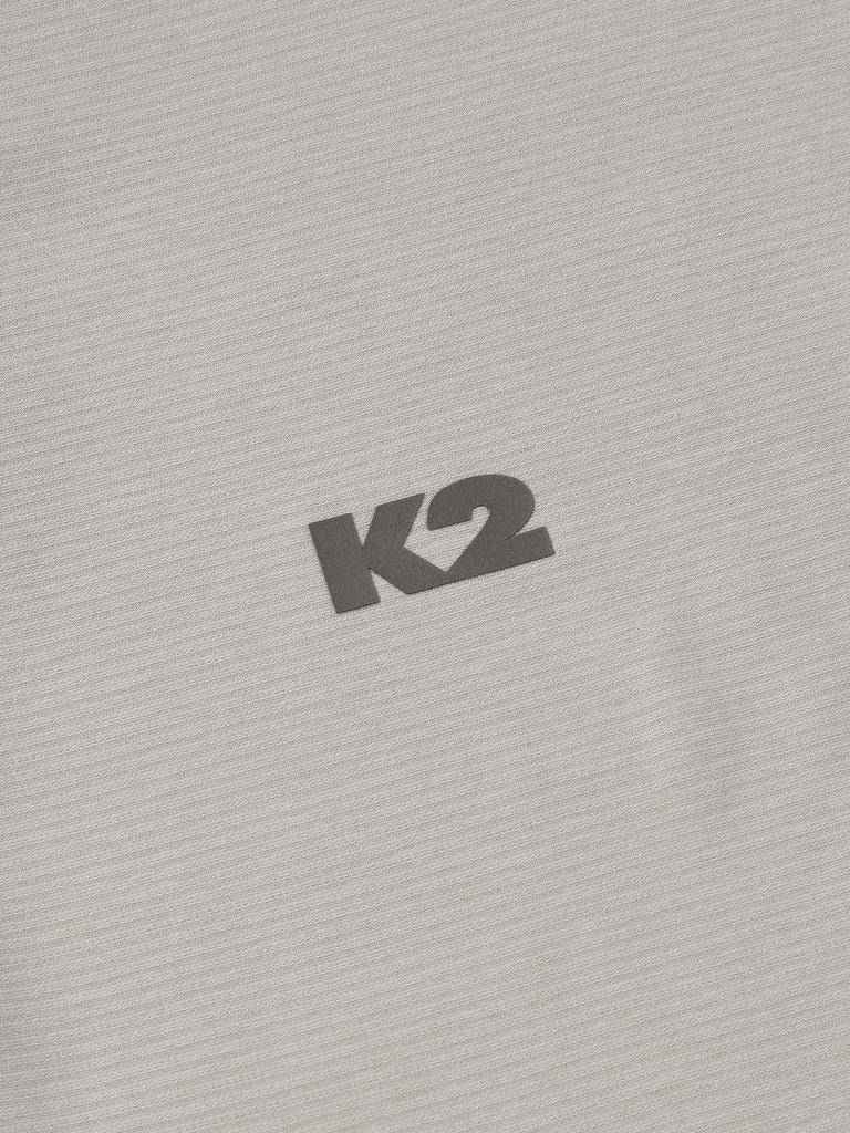 K2 Boost_Dry Лонгслив на молнии_Жемчужно-серый