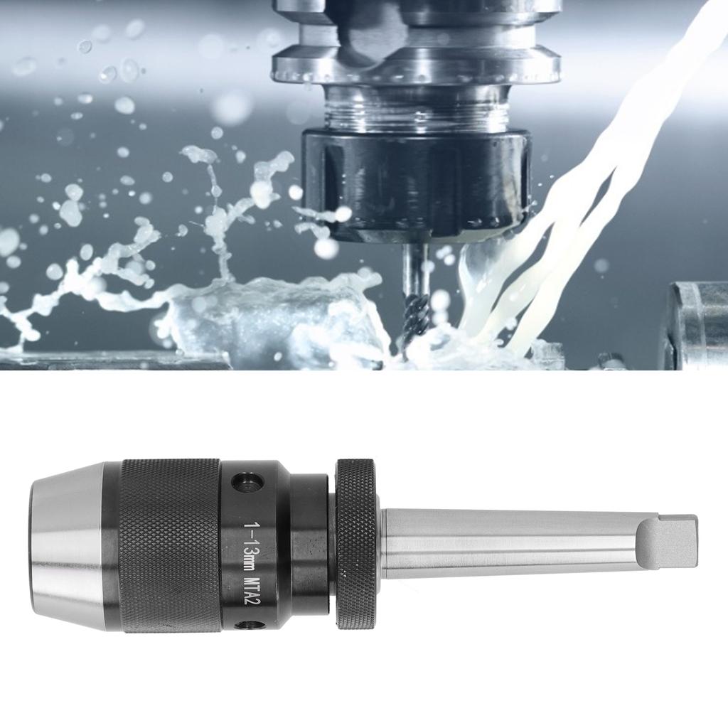 Патрон для сверла Интегрированный бесключевой самоблокирующийся прямой MT Морзе Токарные инструменты Ручной инструмент 113 ммMTA2