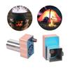 Регулируемый по скорости USB-вентилятор из алюминиевого сплава, высокая производительность, походный вентилятор для кемпинга, барбекю, наружной плиты