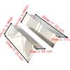 2pcs Stainless Steel Arc Marking Tool Multi Functional Linear Arc Scriber  Pipe Cutting