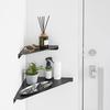 Bathroom Storage Rack Corner Shelf Rustproof Strong Load-bearing Simple Installation Floating Shower Shelf