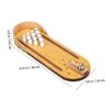 Jeux de table - Mini Bowling - Bois massif - Pour enfants - Intérieur
