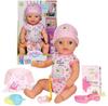 Кукла BABY BORN Интерактивная Лена Малыш + аксессуары 36 см