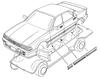 Серия автомобилей 13 Crown Supercharger Автомобиль Пластиковая модель-конструктор 1/24 Высококлассный Нет. 2,0 (Версия премиум-класса)