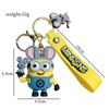Kawai Zodiac Series Minions Figurines Toys Keychain 3D Despicable Minions Action Figures Classic Toys Xmas Gifts for Children