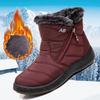Large Size Winter Warm Women's Snow Boots Women's Side Zipper Waterproof Cotton Boots Women's Shoes