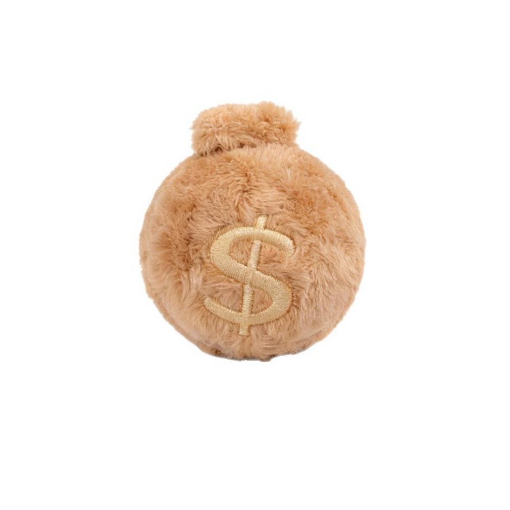 Bite Resistant Dog Elastic Ball Money Bag Shape Pet Interactive Ball Interactive Play