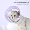 Pet Elizabethan Mesh Collar - Breathable Anti-Lick/Bite Cat Grooming Neckwear