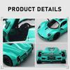 1:36 Pagani Utopia Zonda Huayra Toyota Cruiser Модель Спортивного Автомобиля Игрушка Откатывающиеся Двери Открывающиеся Модели Транспортных Средств Подарки для Детей