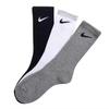 Nike Тренировочные носки Crew, большие, по длине, набор из 3 пар,