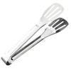 Food Tong Non-stick Easy To Clean Stainless Steel Long Handle Cooking Clamp Kitchen Tools