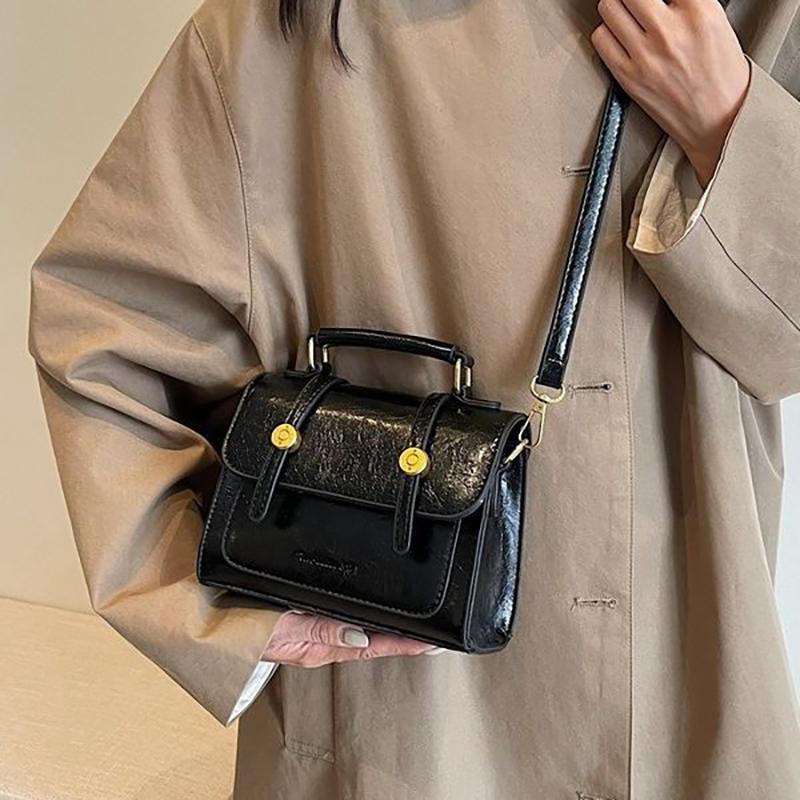 2024 New Trendy Textured Retro Bags for Women, Popular and Versatile Crossbody Bags, Fashionable and Stylish Small Square Bags