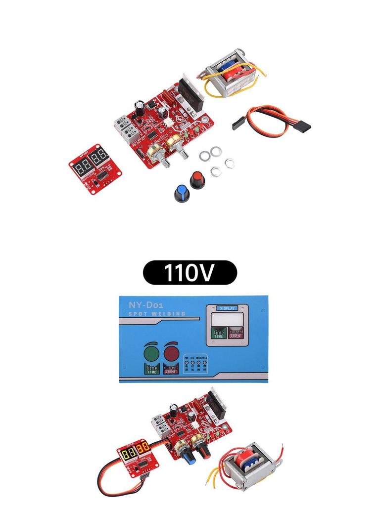 NY-D01 40A Digital Pulse Spot Welder Control Board with Time Adjustment