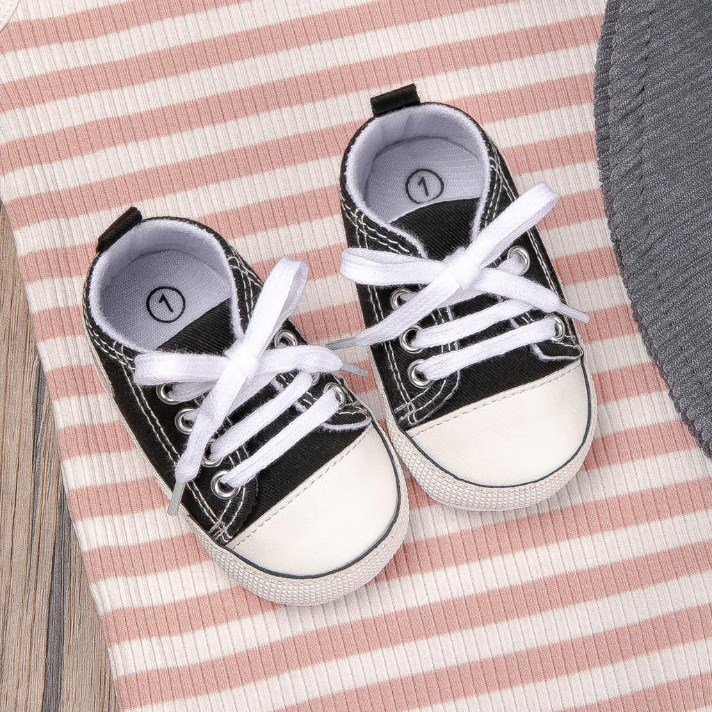 Осенне-зимняя новая детская парусиновая обувь, классическая парусиновая обувь, обувь для малышей с противоскользящей резиновой подошвой, детская обувь