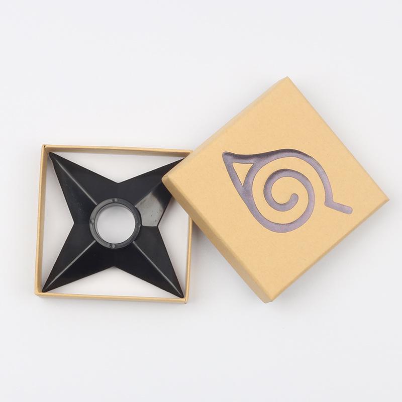 Наруто Четырехконечный Пластиковый Сюрикэн - Звезда Ниндзя для Метания Модель Аниме