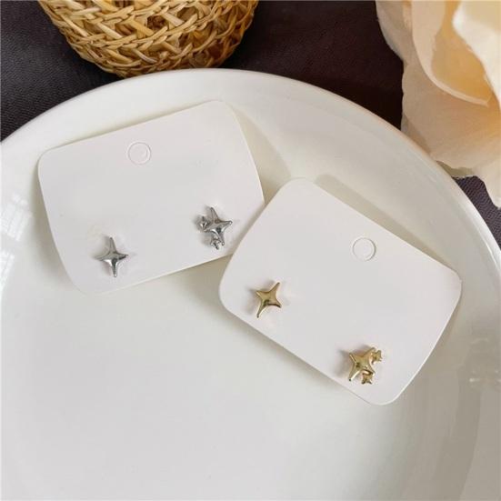 1 пара серег-пусетов со звездами, крутой стиль, однотонные серьги, маленькие легкие, антикоррозийные, антиаллергенные, блестящие, цветные, ежедневные серьги, подарок на праздник