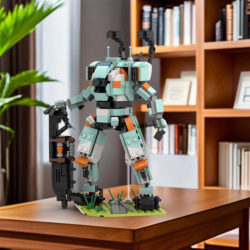 Популярная игра про меха-боевых роботов Titanfall 2 BT7274 Робот-титан для сборки из строительных блоков Игрушка для взрослых, Коллекция фигурок для фанатов игры
