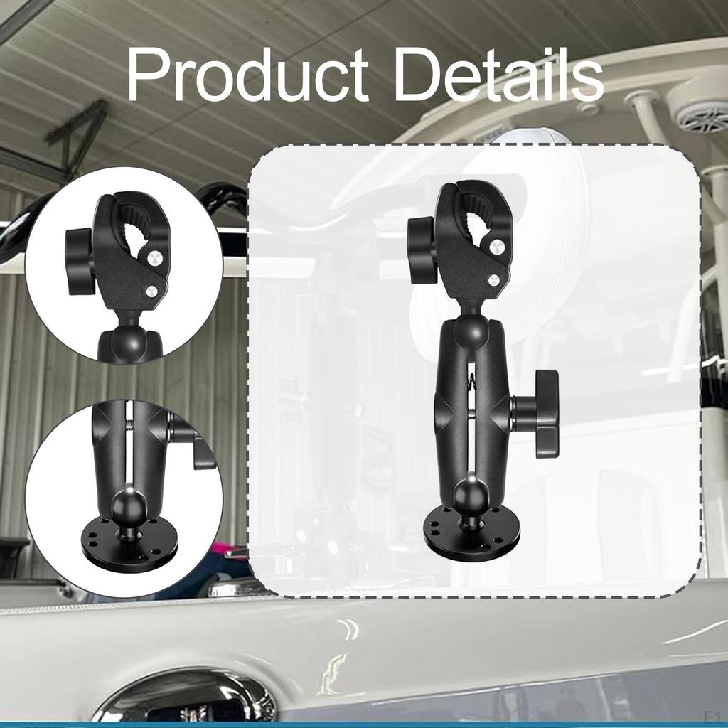 Регулируемый стабилизатор троллингового мотора на 360° с основанием из алюминиевого сплава и полипропилена для пресной воды