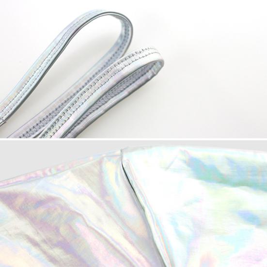 Men Faux Leather Thong Low-rise Thin Straps Hollow Out Briefs U-convex Solid Color