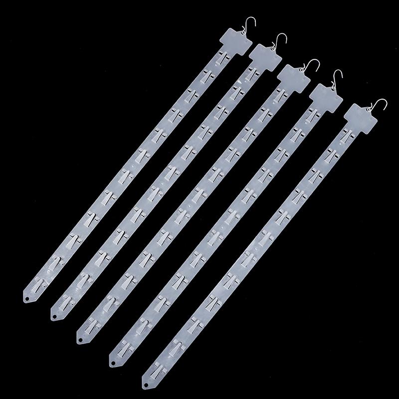 Supermarket Hanging Strip 12 Hanging Plastic Food Transparent Hook Environmental