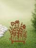 Винтажные Металлические Садовые Колышки Рустикальное Искусство для Уличного Двора Декор в Стиле Фермерского Дома Устойчивые к Погоде Ландшафтные Акценты