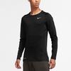 Nike Мужские топы для спортивных тренировок с длинными рукавами, черные CV3047-010