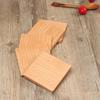 Durable Round Walnut Wood Coffee Home Decor Tea Placemats Cup Pad Dish Pad Bowl mat